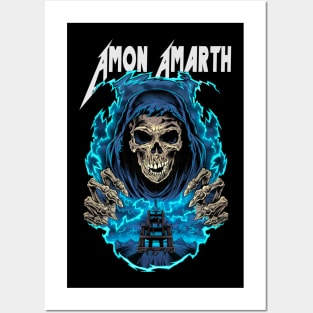 AMON AMARTH MERCH VTG Posters and Art